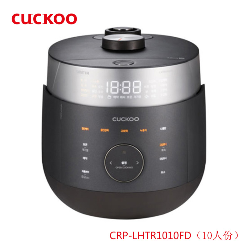 福库（CUCKOO）电饭煲CRP-LHTR1010FD韩国原装进口10人份家用大型容量电饭锅5升